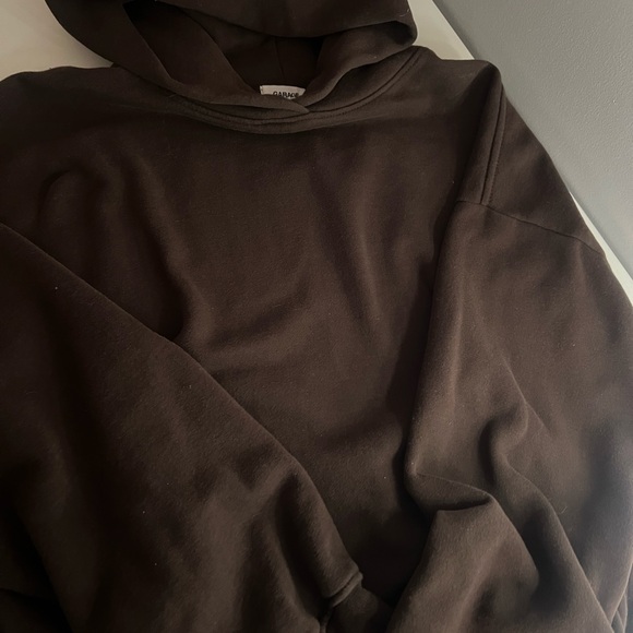 Garage Tops - Garage Dark Brown Hoodie